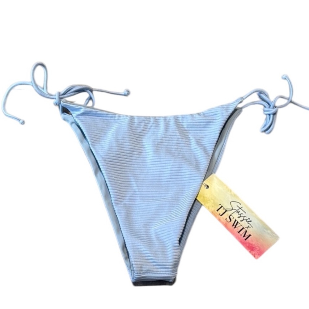 TJ Swim Ice Blue Bikini Bottom